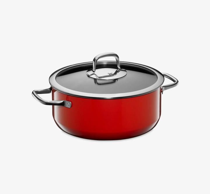 Produktbild WMF Bratentopf rot (18 cm, Bratpfanne, Edelstahl)