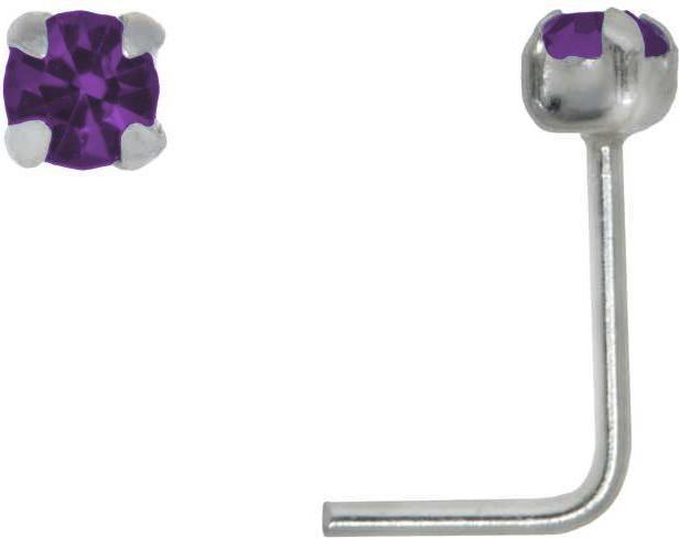 Immagine prodotto Bijouteria Piercing per naso (Argento 925, Vetro (di orologio))