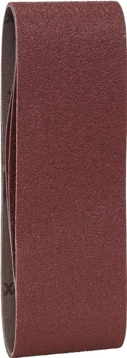 Produktbild Bosch Zubehör 3tlg. Schleifband-Set für Bandschleifer, rote Qualität K = 60, 80, 100 (100, 60, 80)