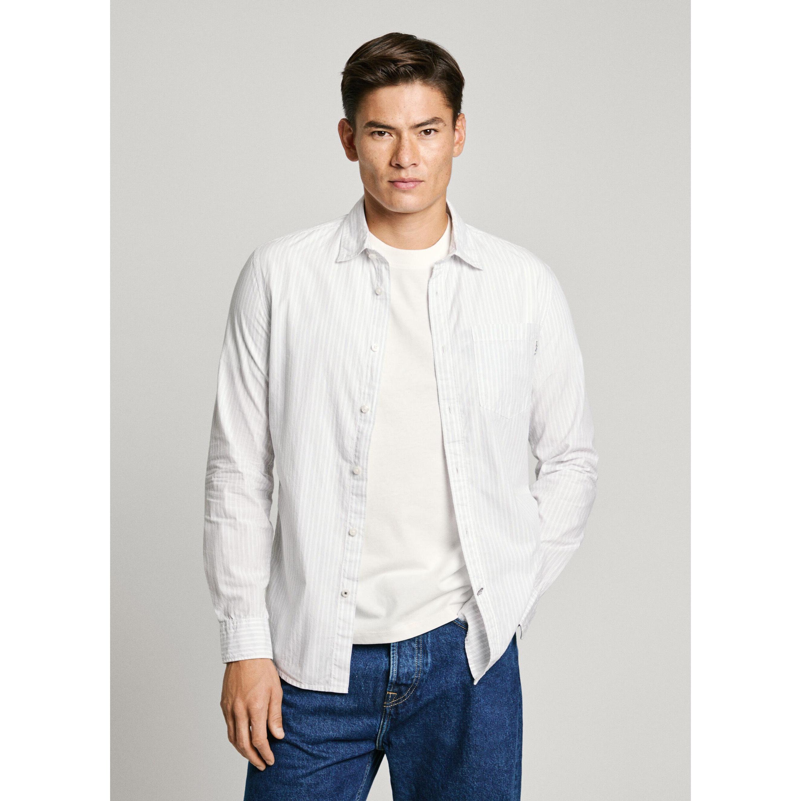 Thumbnail - Pepe Jeans, Damen, Hemd, Adison, Weiss, (L)