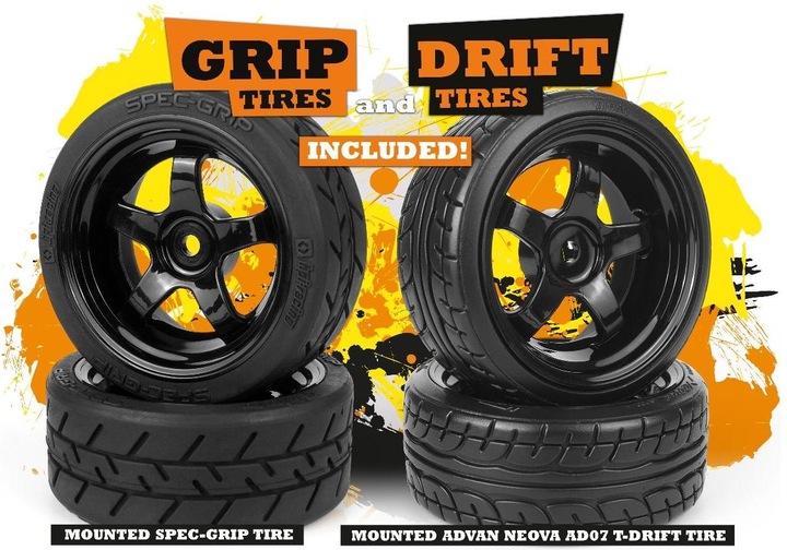 Produktbild HPI Venom 2 Sport 3 RTR (4WD ready to run Auto 1:10 mit 2.4Ghz Radio) (RTR Ready-to-Run)