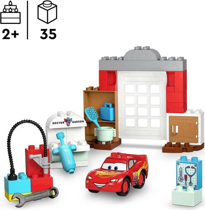 Image du produit LEGO 10456 ® DUPLO® McQueens Besuch in Docs Werkstatt (10456)