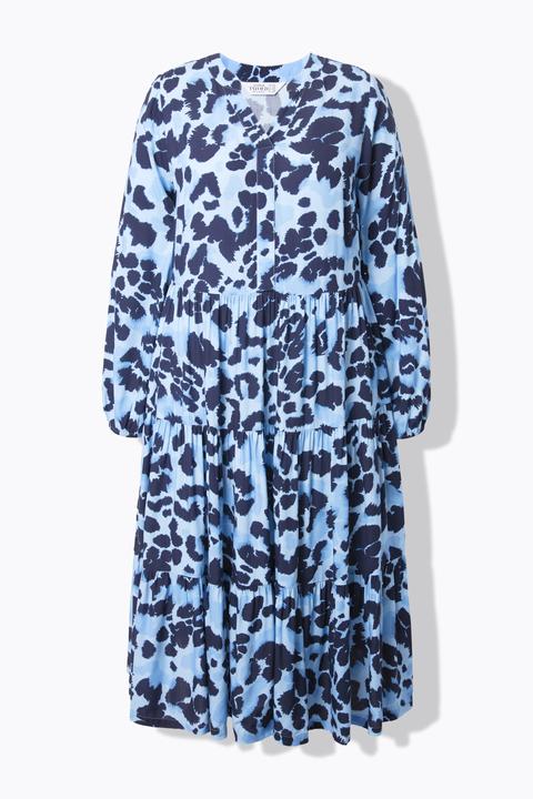 Produktbild Studio Untold Maxikleid, A-Line, Leo, Volants (54)