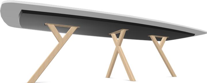 Produktbild Dietiker Felber T14 Sitzungstisch Boatform (2900 x 1200 x 720 mm)