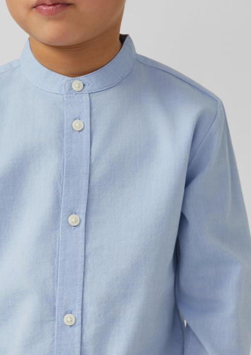 Immagine prodotto s.Oliver Hemd Chambray-Hemd mit Stehkragen im Slim Fit (104, 110)