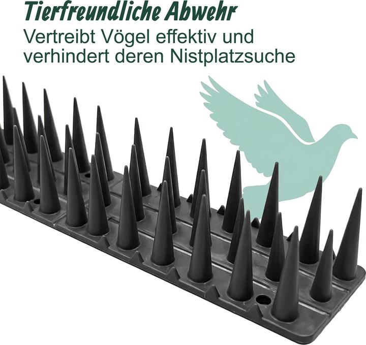 Produktbild Relaxdays 20x Vogelabwehr-Spikes