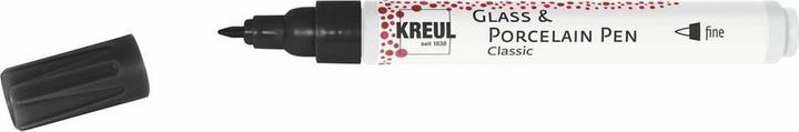 Actual product image Kreul Glass & Porcelain Pen Classic medium (Black)