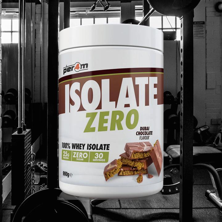 Immagine prodotto Per4m Whey Isolate Zero (900 g, Cioccolato)