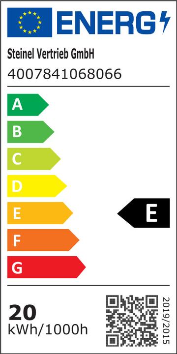 Energie-Label Steinel LED-Strahler (2120 lm)