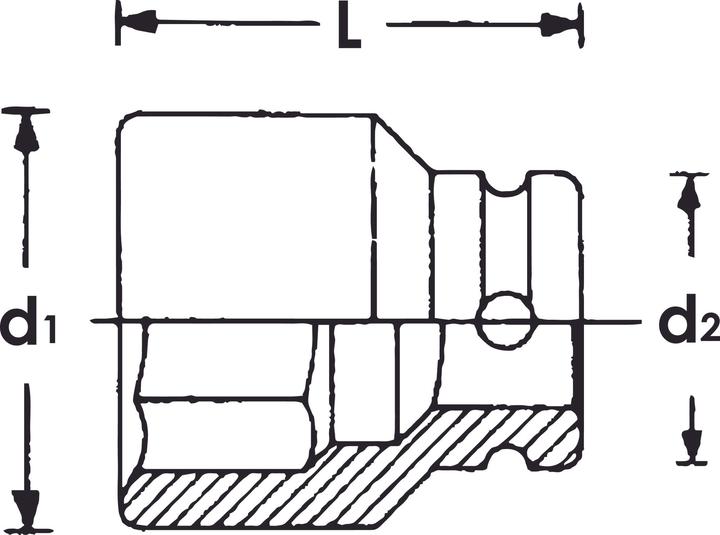 Actual product image Vigor Power Socket Wrench Insert Sw 32 (32 mm)