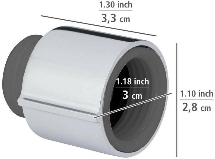 Produktbild Wenko Water Saving Regulator chrom (1 Strahlart, 4 l/min)