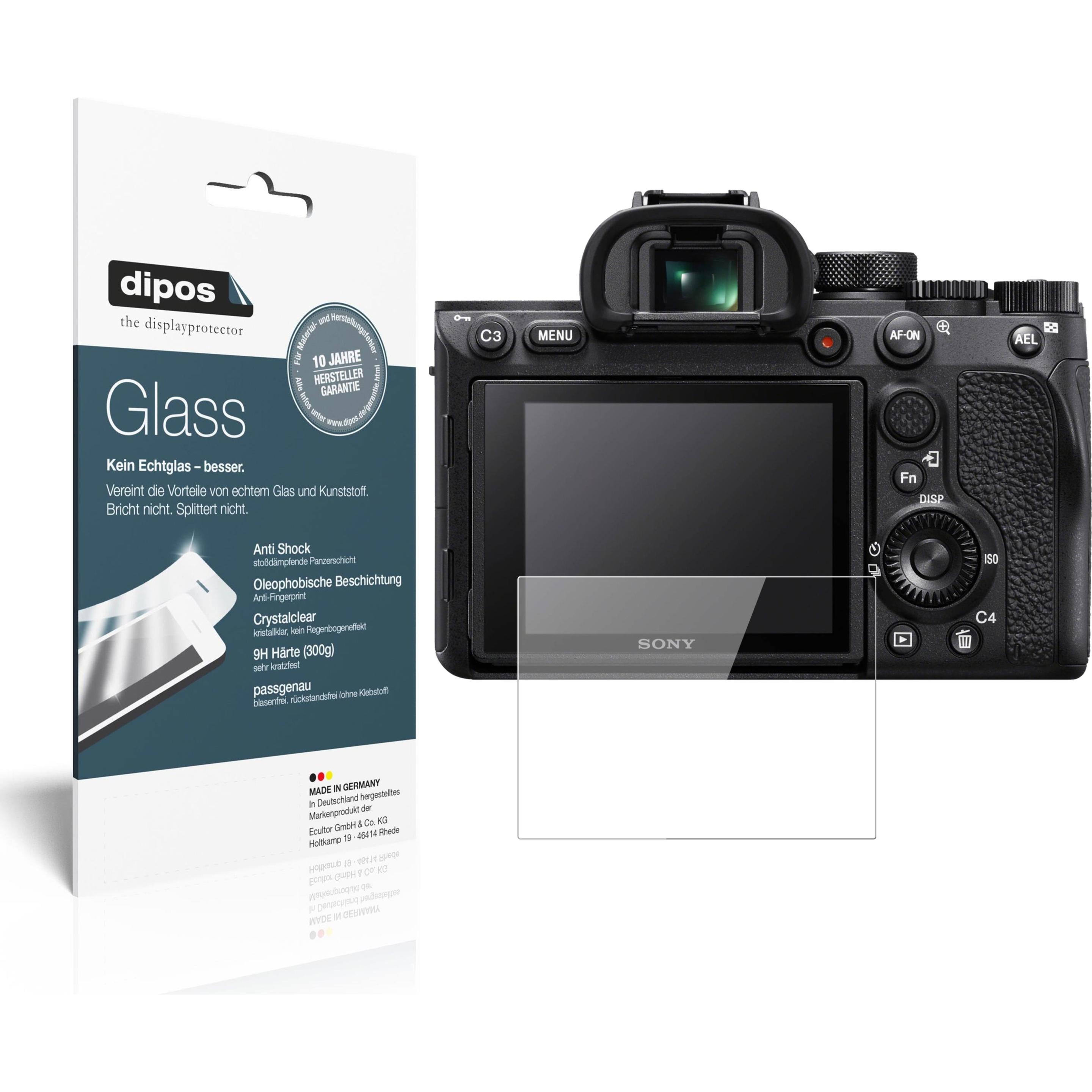 Dipos Displayschutz Anti-Shock (Displayschutz, A7R IV), Kameraschutz, Transparent