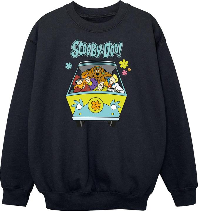 Produktbild Scooby Doo Mystery Machine Group Sweatshirt Mädchen (152, 158)