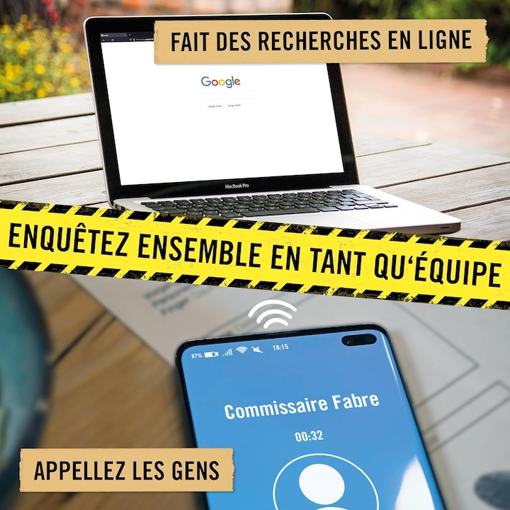 Produktbild Hidden Games Sur le Fil (FR) - Jeu d'enquête (Französisch)