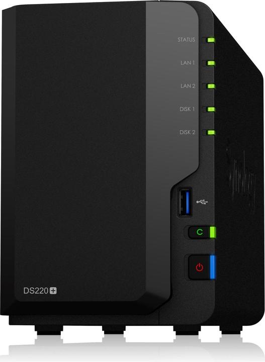 Produktbild Synology DS220+ (2 x 6 TB, Seagate Ironwolf)