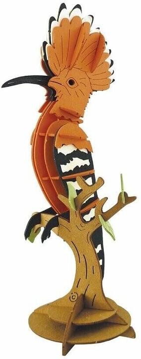 Fridolin Modèle papier 3-D Huppe fasciée