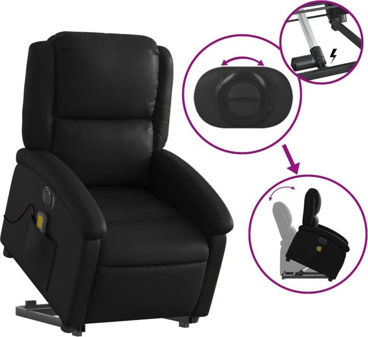 Image du produit vidaXL Massagesessel mit Aufstehhilfe