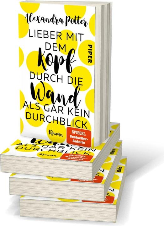 Actual product image Lieber mit dem Kopf durch die Wand als gar kein Durchblick (German, Alexandra Potter, Karolin Viseneber, 2024)