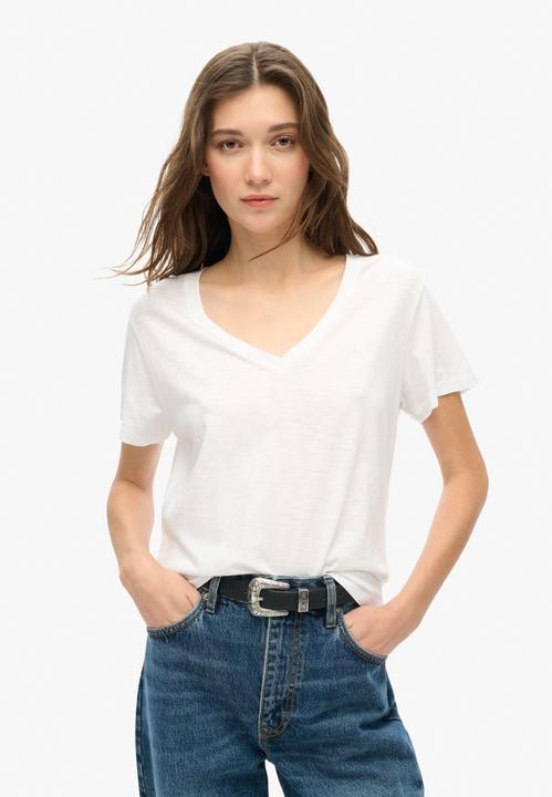 Produktbild Superdry Studios Slub Emb Vee Tee (12XL)