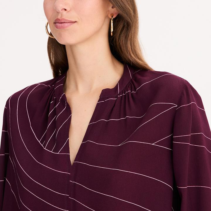 Produktbild Anne Weyburn Bluse mit Henley-Ausschnitt (XL)