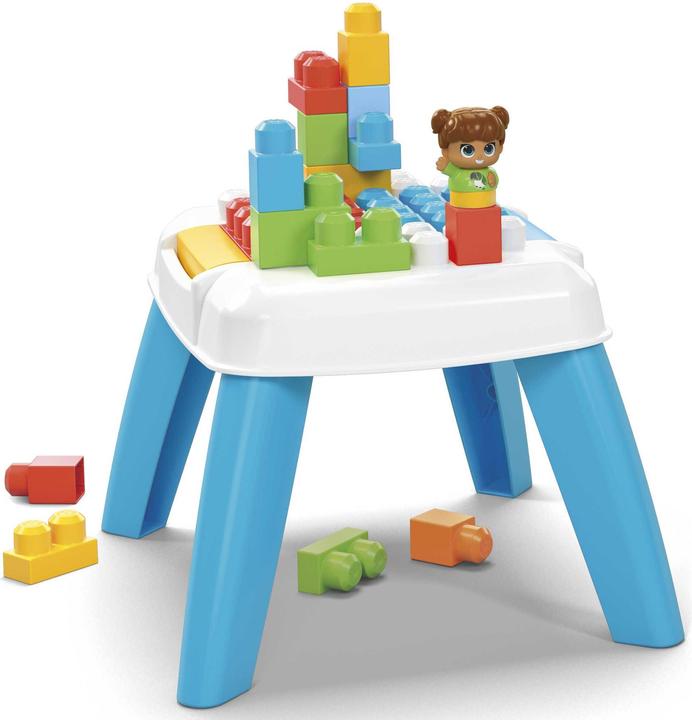 Mega Bloks BLOKS Bauset Bau- und Purzeltisch mit 2 Purzelfunktionen
