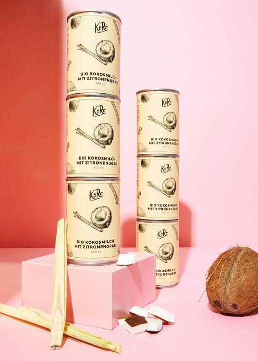 Produktbild KoRo Bio Kokosmilch mit Zitronengrasextrakt