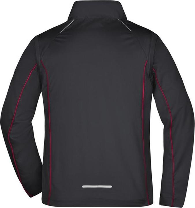 Actual product image James & Nicholson Mens Zip-Off Soft Shell Jacket (S)