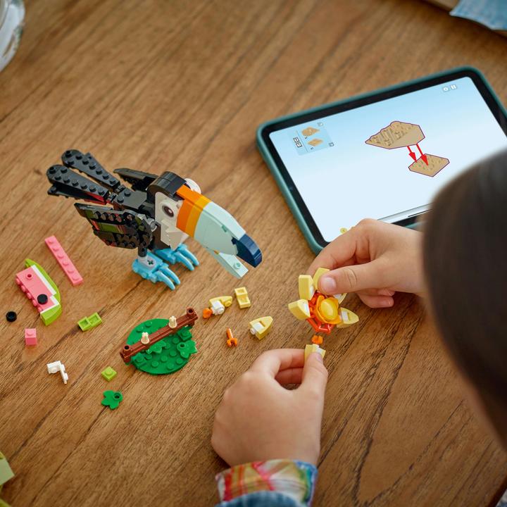 Produktbild LEGO Wilde Tiere: Tropischer Tukan (31173, LEGO Creator Expert)