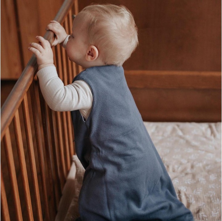 Produktbild Emma & noah Baby-Sommerschlafsack Essential Blau 60 cm (60 cm)