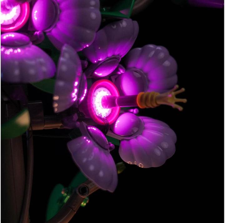 BrickBling LED Licht Set für LEGO Hibiskus (10372)