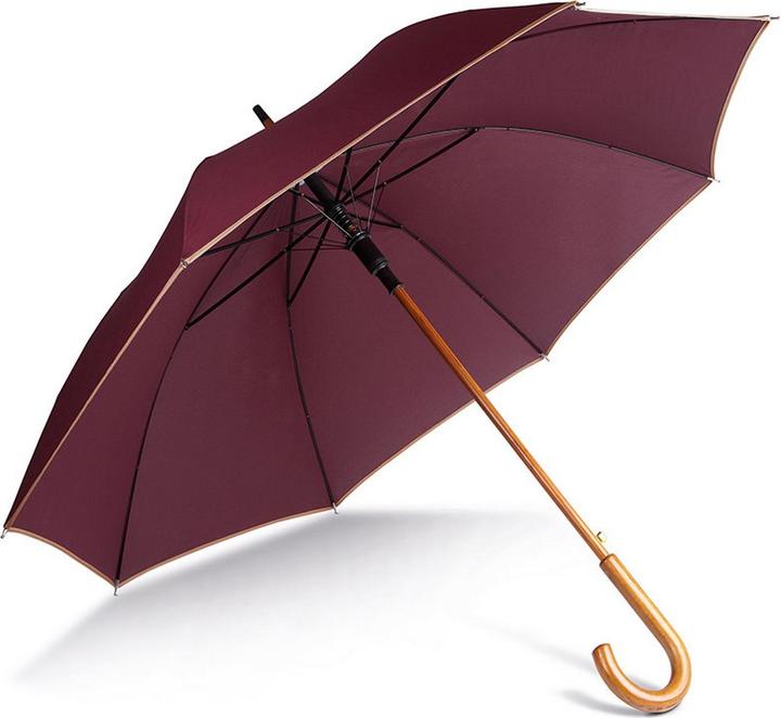 Immagine prodotto Kimood Ombrello Meccanismo di apertura automatica Manico in legno