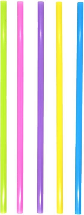 Actual product image Papstar Drinking Straws PP, 250x8mm (135 x)