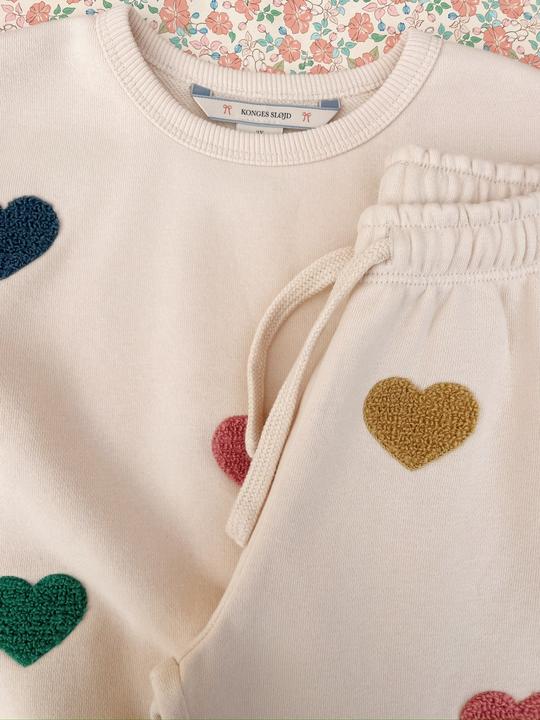 Produktbild Konges Slojd Lou Sweatshirt Multi Hearts (92)