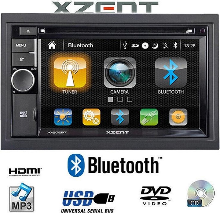 Produktbild Xzent X-202BT MkII (Android Auto)