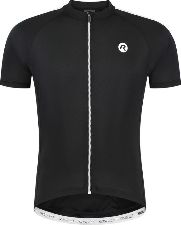 Image du produit Rogelli Maillot Explore Homme - Maillot de vélo manches courtes - Noir/Blanc (XXL)