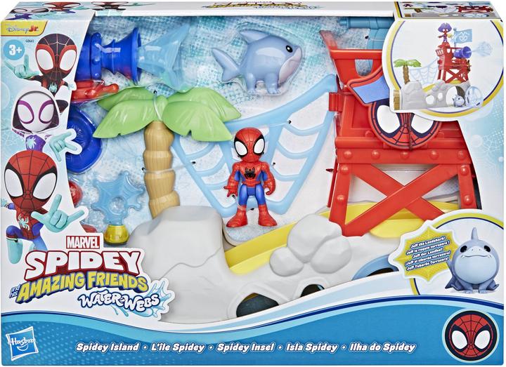Actual product image Saf Spidey Island Playset
