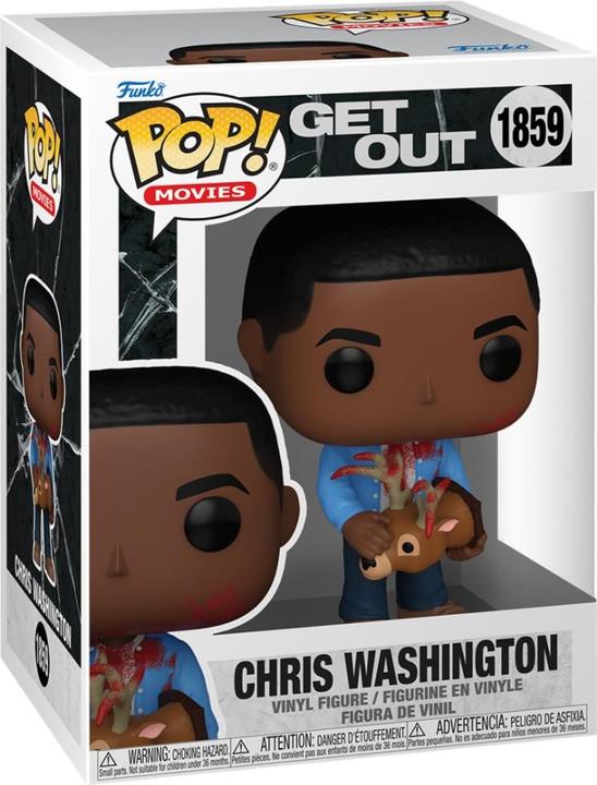 Actual product image Funko Jordan Peele POP! Movies Vinyl Figur Get Out - Chris Washington w/Deer 9 cm
