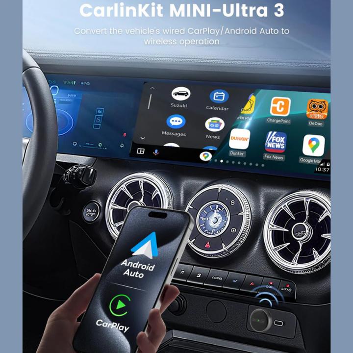 Produktbild Carlinkit Mini Ultra3, fur iPhone / Android Series, Black