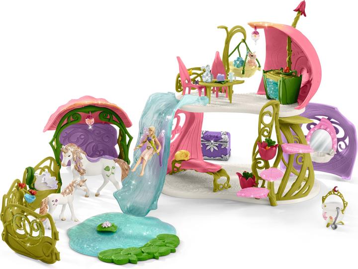 Immagine prodotto Schleich Casa dei fiori scintillante con unicorni, S