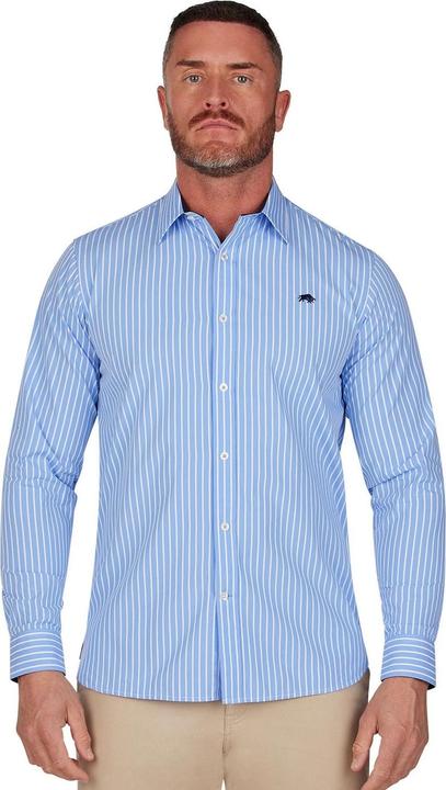 Immagine prodotto Raging Bull Classic Camicia A Strisce Manica Lunga Uomo (L)