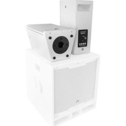 Omnitronic MAXX-1206 2-Wege Top 6.5 Zoll 2x weiss (Altoparlanti passivi), Altoparlante PA, Bianco