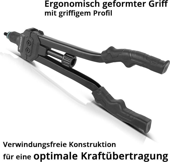 Actual product image Stahlwerk Blindnietzangen-Set (420 mm)