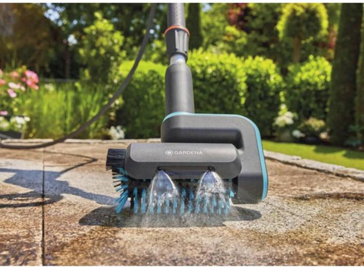 Actual product image Gardena Cordless multi cleaner Aqua Brush Patio 03/18V P4A solo (Battery operated, Rechargeable battery operated)