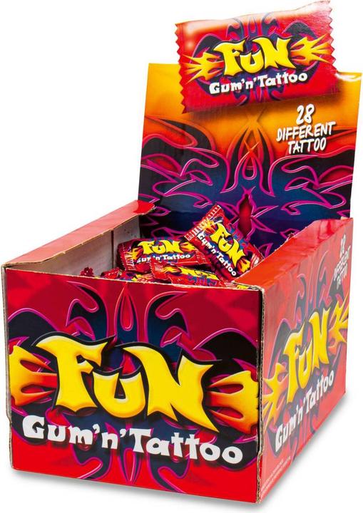 Actual product image Fun Funum'n'Tattoo (200 pcs., 800 g)