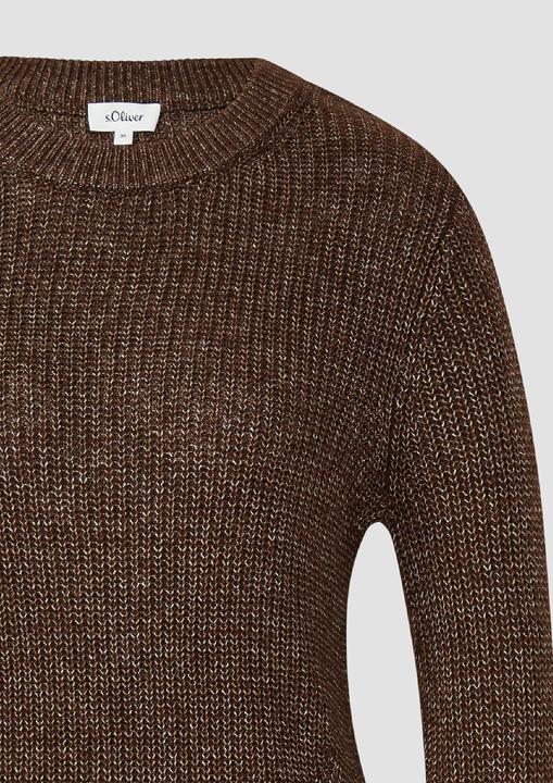 Produktbild s.Oliver Strickpullover Strickpullover aus Wollmix (32)