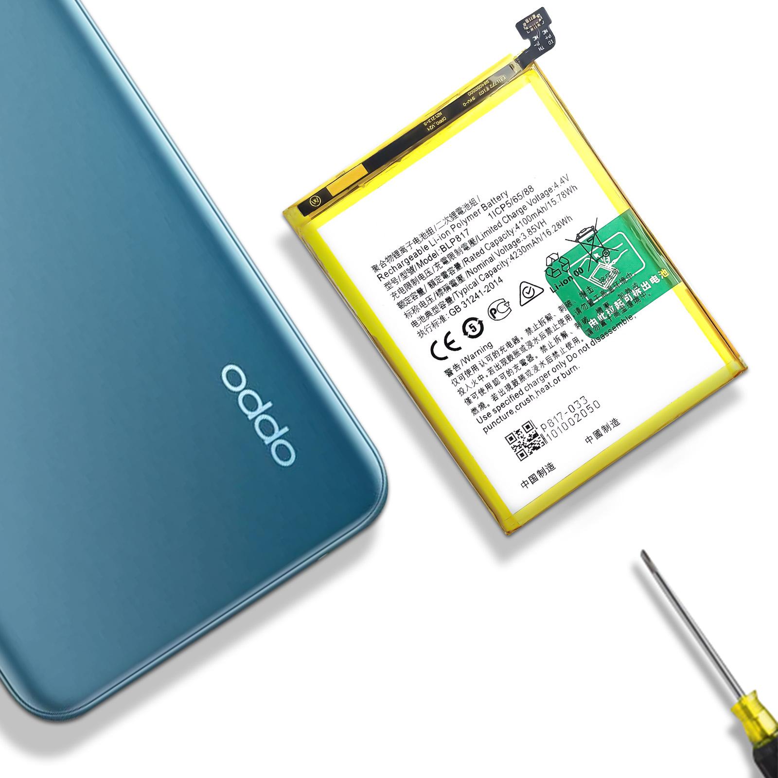 Thumbnail - Clappio 4230mAh Ersatzakku, ersetzt BLP817, Smartphone Akku