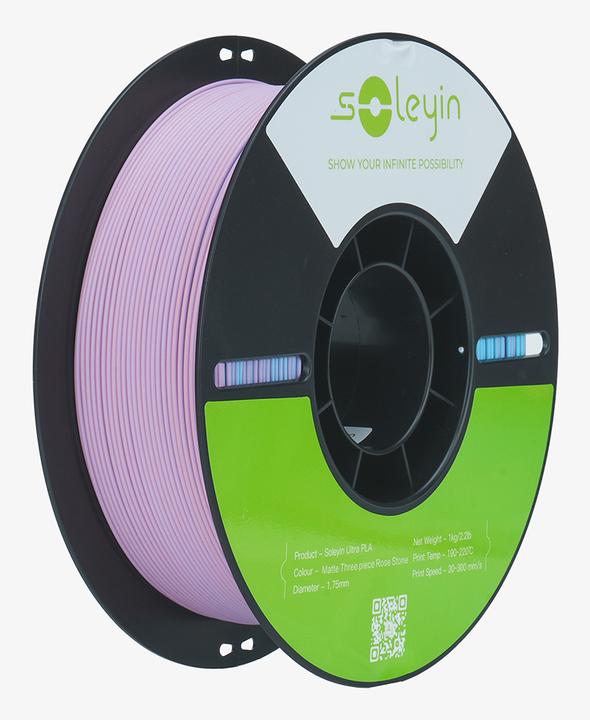 Image du produit Creality Filament Soleyin Ultra-PLA Violett 1.75 mm 1.29 kg (PLA, 1.75 mm, 1290 g)