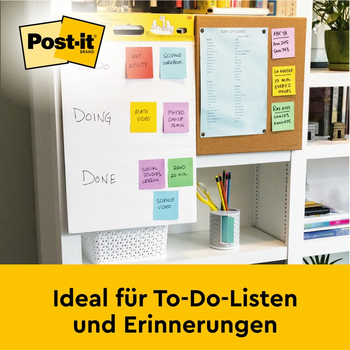 Produktbild Post-it Super Sticky Flipchart stellbar (50 x 60 cm)