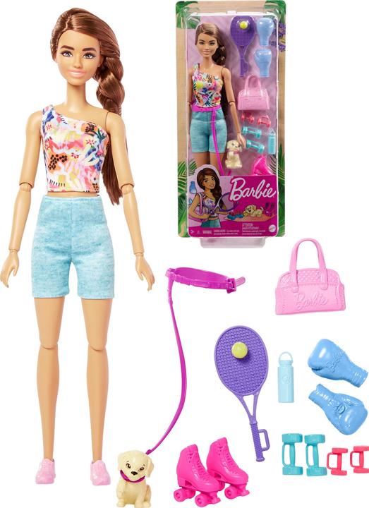 Productafbeelding Barbie Atletiektrainer met buitenuitrusting