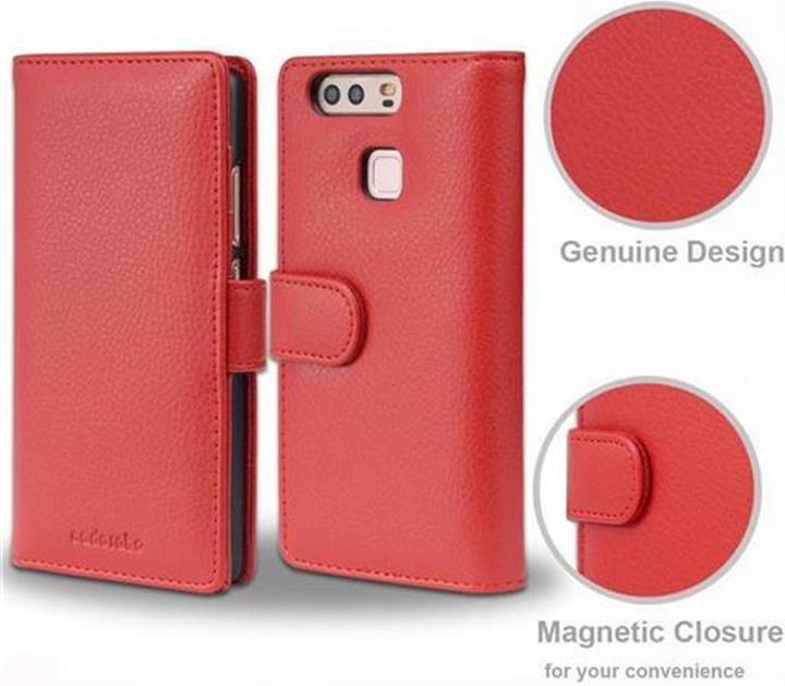Productafbeelding Cadorabo Boek met 3 kaartsleuven Omslag (Huawei P9)